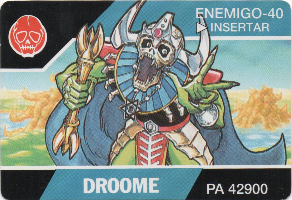 DROOME frontside card