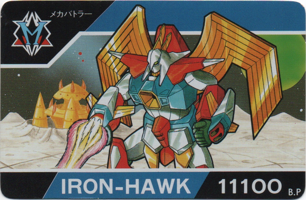 IRON-HAWK frontside card