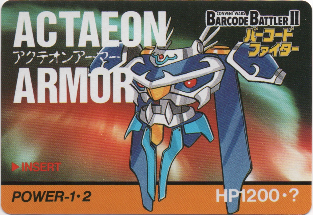 ACTAEON ARMOR frontside card