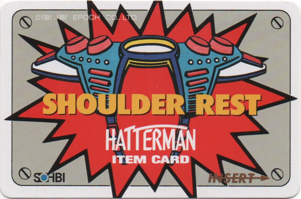 SHOULDER REST frontside card