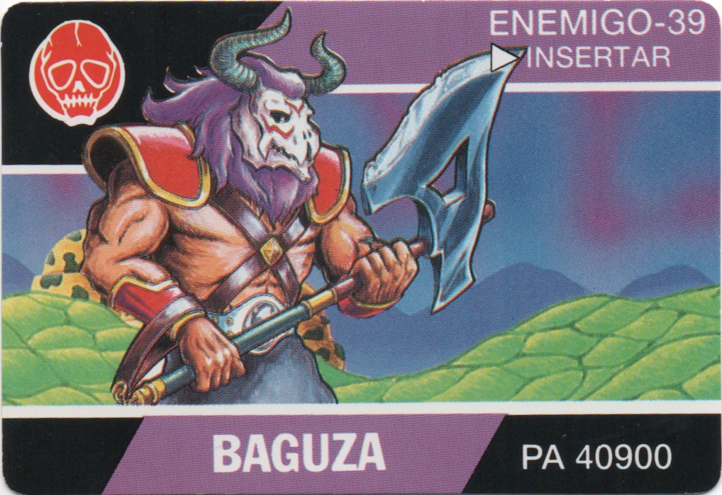 BAGUZA frontside card