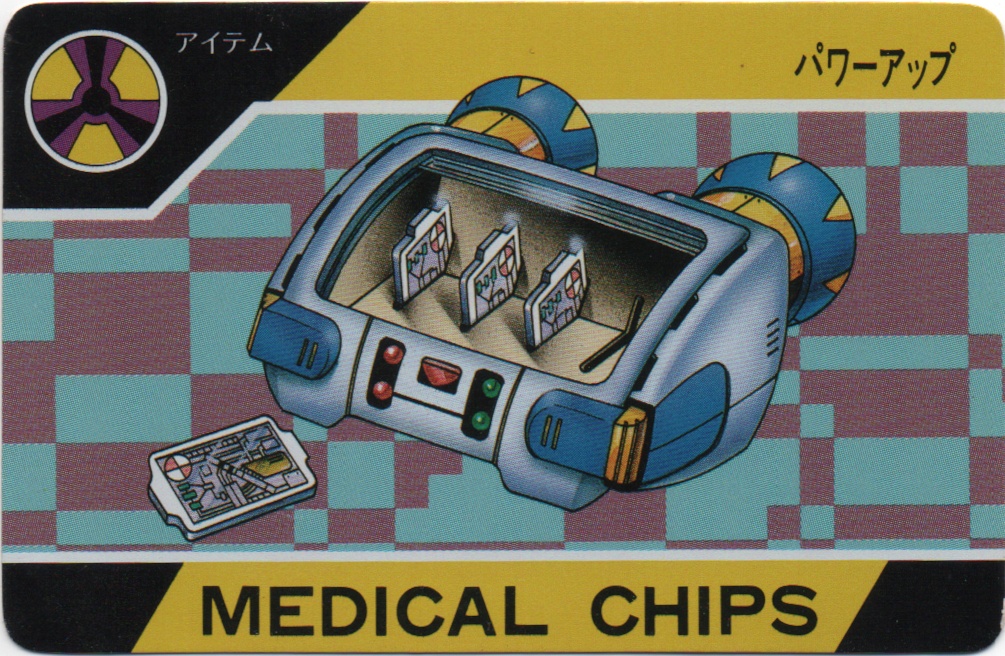 MEDICAL CHIPS frontside card