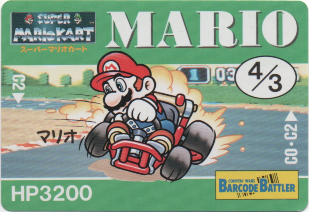 MARIO frontside card