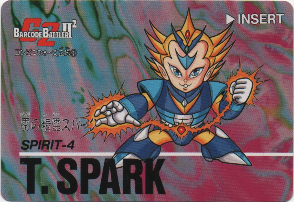 T. SPARK frontside card