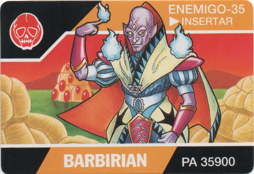 BARBIRIAN frontside card