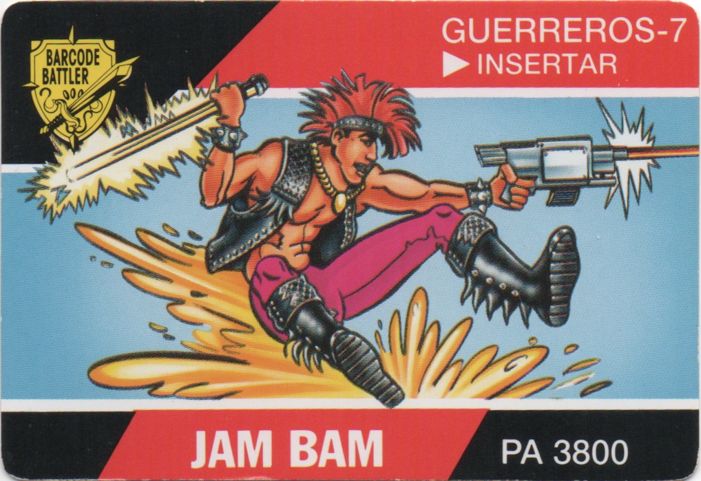 JAM BAM frontside card
