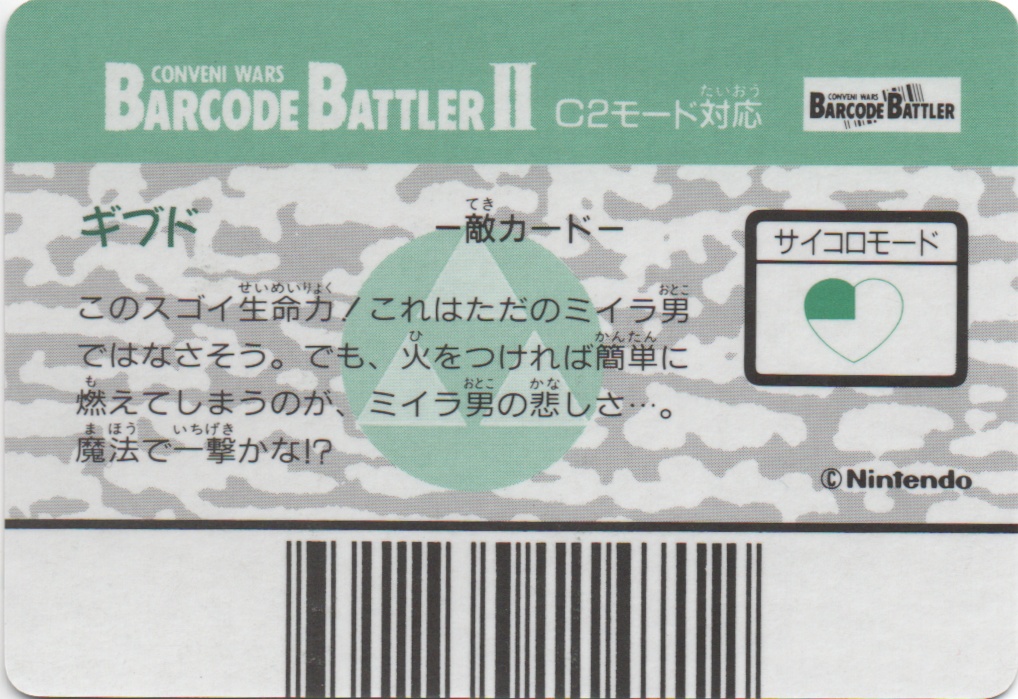 GIBDOS backside card