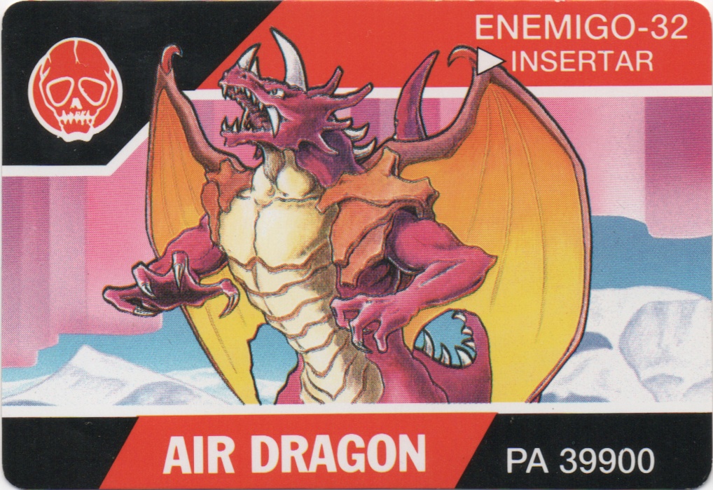 AIR DRAGON frontside card