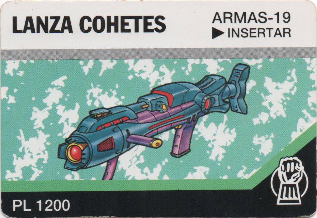 LANZA COHETES frontside card